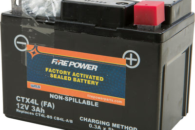 Fire Power Battery Ctx4l/ct4l Sealed Factory Activated - Street Collection