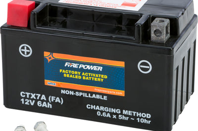 Fire Power Battery Ctx7a Sealed Factory Activated - Street Collection