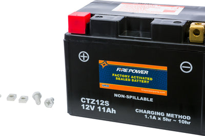 Fire Power Battery Ctz12s Sealed Factory Activated - Street Collection