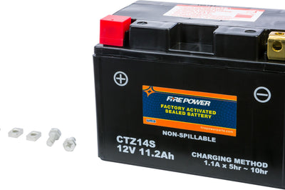 Fire Power Battery Ctz14s Sealed Factory Activated - Street Collection