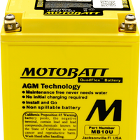 MOTOBATT Battery Mb10u Sealed Factory Activated - Batteries