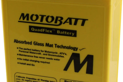 MOTOBATT Battery Mb12u Sealed Factory Activated - Batteries