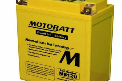 MOTOBATT Battery Mb12u Sealed Factory Activated - Batteries