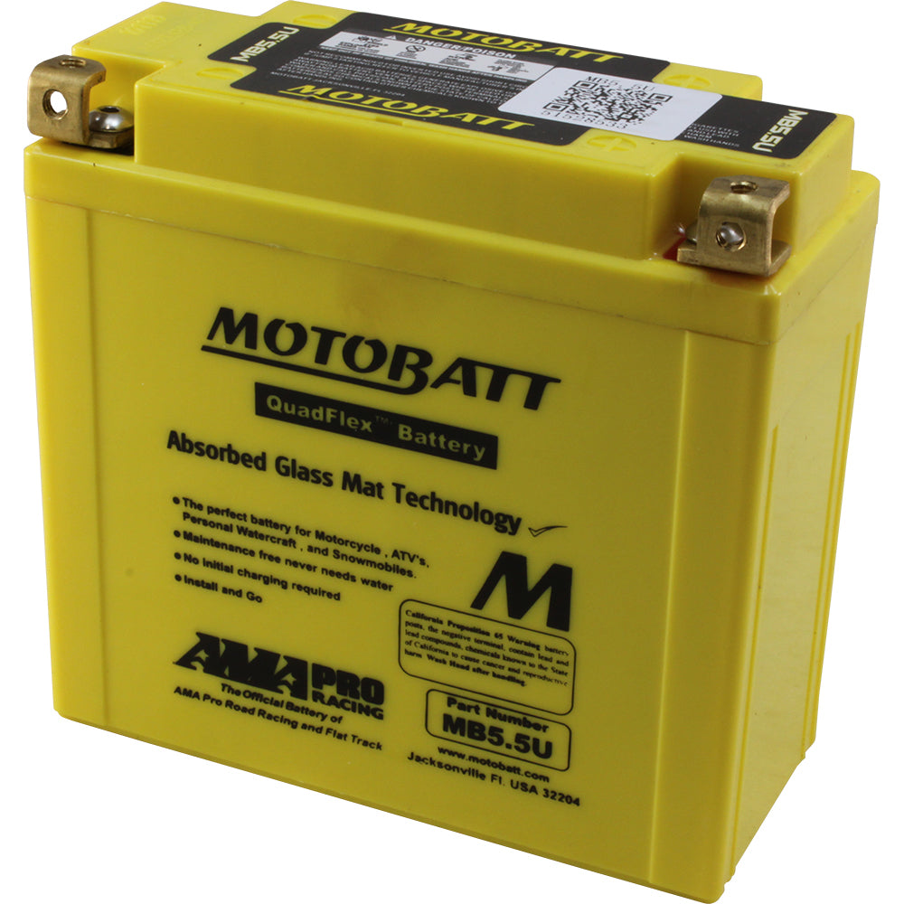 MOTOBATT Battery Mb5.5u Sealed Factory Activated - Batteries