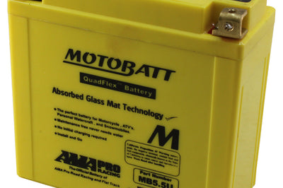 MOTOBATT Battery Mb5.5u Sealed Factory Activated - Batteries