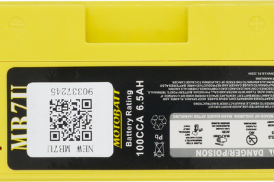 MOTOBATT Battery Mb7u Sealed Factory Activated - Batteries