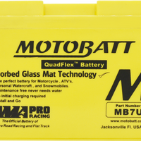 MOTOBATT Battery Mb7u Sealed Factory Activated - Batteries