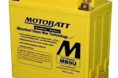 MOTOBATT Battery Mb9uhd Sealed Factory Activated - Batteries