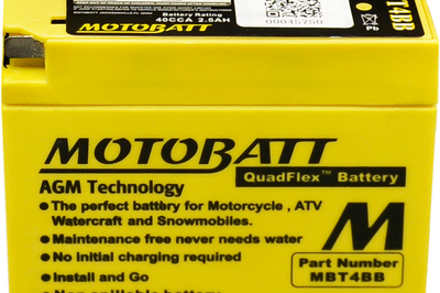 MOTOBATT Battery Mbt4bb Sealed Factory Activated - Batteries