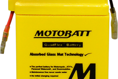 MOTOBATT Battery Mbt6n4 Sealed Factory Activated - Batteries