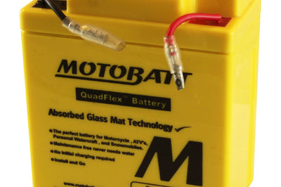 MOTOBATT Battery Mbt6n6 Sealed Factory Activated - Batteries