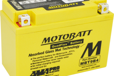 MOTOBATT Battery Mbt9b4 Sealed Factory Activated - Batteries