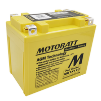 MOTOBATT Battery Mbtx12u Sealed Factory Activated Batteries