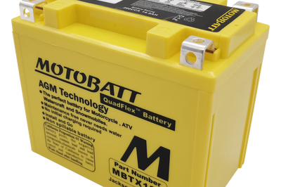 MOTOBATT Battery Mbtx12u Sealed Factory Activated Batteries