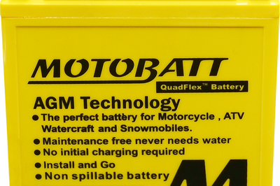 MOTOBATT Battery Mbtx14au Sealed Factory Activated Batteries