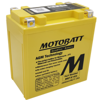 MOTOBATT Battery Mbtx16u Sealed Factory Activated - Batteries