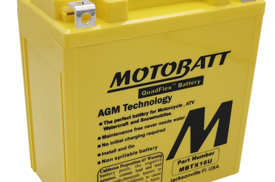 MOTOBATT Battery Mbtx16u Sealed Factory Activated - Batteries