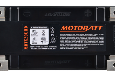 MOTOBATT Battery Mbtx20u(hd) Sealed Factory Activated - Batteries