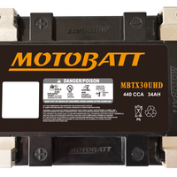 MOTOBATT Battery Mbtx30u(hd) Sealed Factory Activated - Batteries