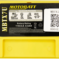MOTOBATT Battery Mbtx7u Sealed Factory Activated - Batteries