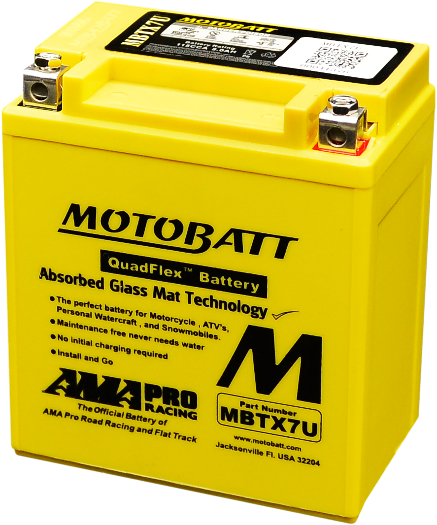 MOTOBATT Battery Mbtx7u Sealed Factory Activated - Batteries