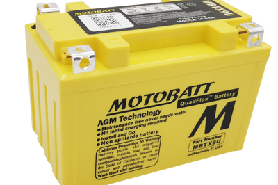 MOTOBATT Battery Mbtx9u Sealed Factory Activated Batteries