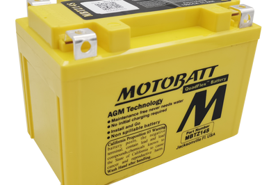 MOTOBATT Battery Mbtz14s Sealed Factory Activated - Batteries