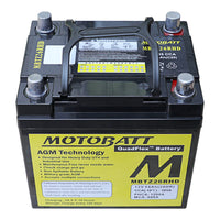 MOTOBATT Battery Mbtz26rhd Sealed Factory Activated - Batteries