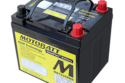 MOTOBATT Battery Mbtz26rhd Sealed Factory Activated - Batteries