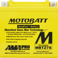 MOTOBATT Battery Mbtz7s Sealed Factory Activated - Batteries