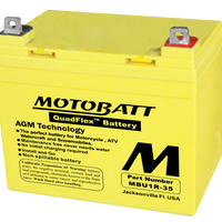 MOTOBATT Battery Mbu135 Sealed Factory Activated - Batteries
