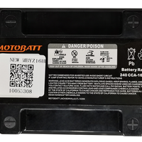 MOTOBATT Battery Mbyz16hd Sealed Factory Activated - Batteries