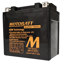 MOTOBATT Battery Mbyz16hd Sealed Factory Activated - Batteries