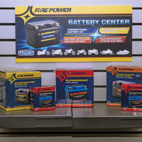 Fire Power Battery Rack Sign - Street Collection