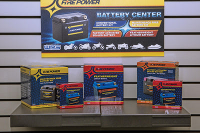 Fire Power Battery Rack Sign - Street Collection