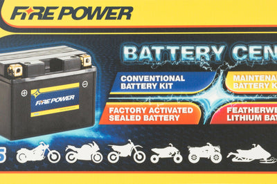 Fire Power Battery Rack Sign - Street Collection