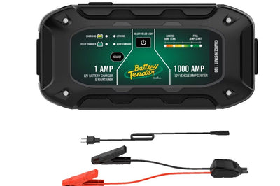 Battery Tender Charge N Start 1100 1A Charger & 1000A Jump Starter - Batteries