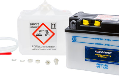 Fire Power Battery W/acid 6n11-2d 6v - Street Collection