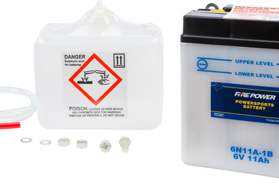 Fire Power Battery W/acid 6n11a-1b 6v - Street Collection