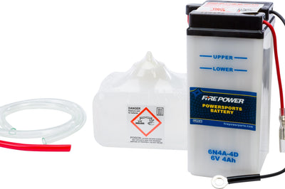 Fire Power Battery W/acid 6n4a-4d 6v - Street Collection