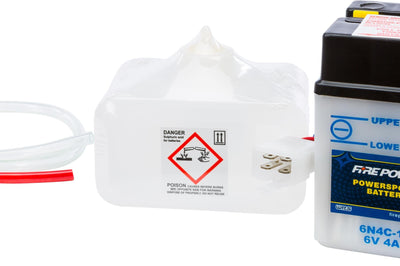 Fire Power Battery W/acid 6n4c-1b 6v - Street Collection