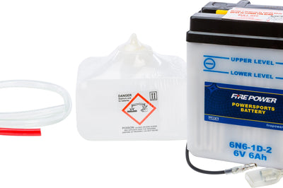 Fire Power Battery W/acid 6n6-1d-2 6v - Street Collection