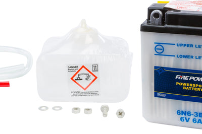 Fire Power Battery W/acid 6n6-3b-1 6v - Street Collection