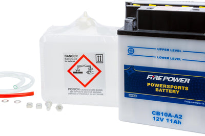 Fire Power Battery W/acid Cb10a-a2 12v Heavy Duty - Street Collection
