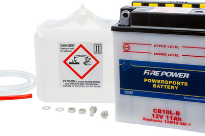 Fire Power Battery W/acid Cb10l-b 12v Heavy Duty - Street Collection