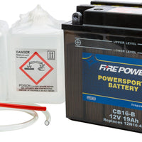 Fire Power Battery W/acid Cb16-b 12v Heavy Duty - Watercraft Collection