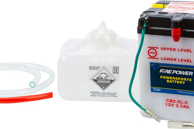 Fire Power Battery W/acid Cb2.5l-c 12v Heavy Duty - Street Collection