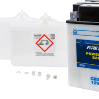 Fire Power Battery W/acid Cb30cl-b 12v Heavy Duty - Watercraft Collection