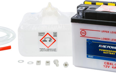 Fire Power Battery W/acid Cb4l-b 12v Heavy Duty - Street Collection