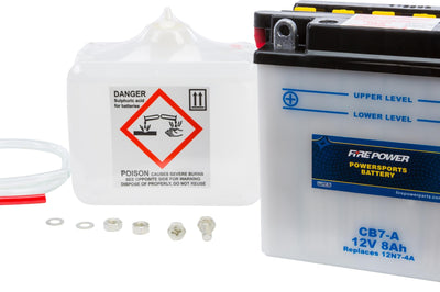 Fire Power Battery W/acid Cb7-a 12v Heavy Duty - Street Collection